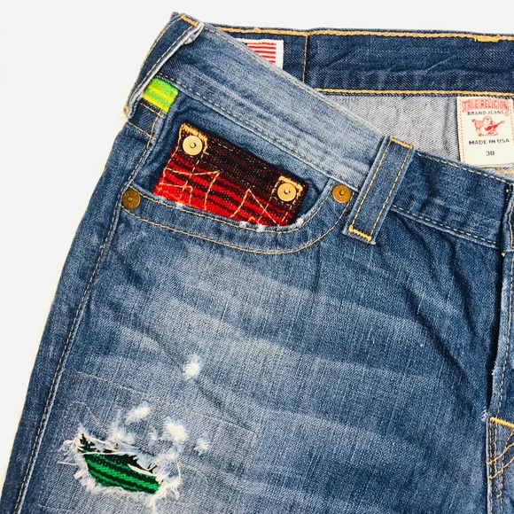 TRUE RELIGION SARAPE JEANS - Picture 2 of 8